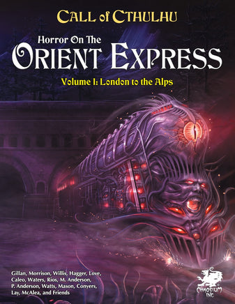 Call of Cthulhu: Horror On The Orient Express - Campaign Supplies