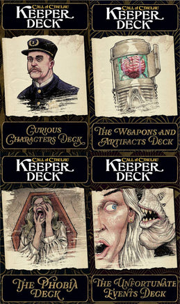 Call of Cthulhu: Keeper Decks (2nd Edition) - Campaign Supplies