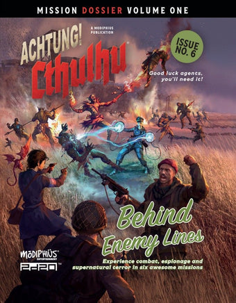 Achtung! Cthulhu 2d20 Mission Dossier 1 - Behind Enemy lines - Campaign Supplies