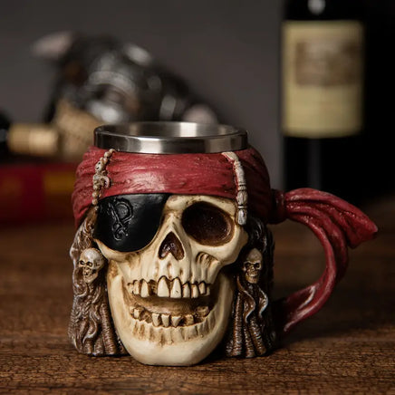 Pirate Skull Tankard - Campaign Supplies