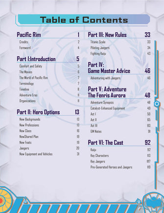 Everyday Heroes:  Pacific Rim Cinematic Adventure - Campaign Supplies