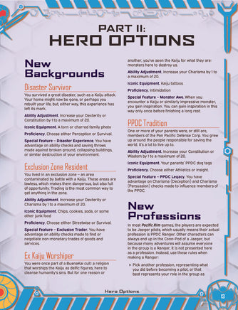 Everyday Heroes:  Pacific Rim Cinematic Adventure - Campaign Supplies