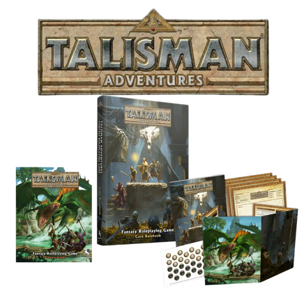 Talisman Adventures The Fantasy RPG Bundle - Campaign Supplies