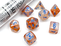 Chessex Lab Dice '5' Polyhedral 7pc Sets - Campaign Supplies