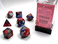 7pc Chessex Gemini Dice Sets - Campaign Supplies