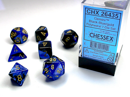 7pc Chessex Gemini Dice Sets - Campaign Supplies