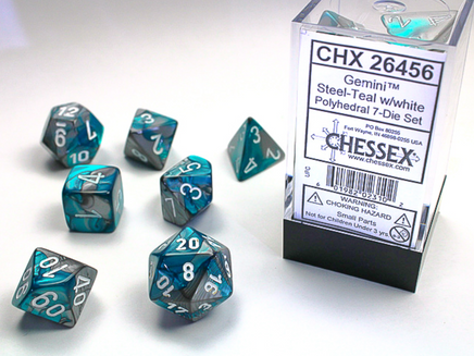 7pc Chessex Gemini Dice Sets - Campaign Supplies