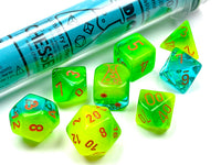 Chessex Lab Dice '5' Polyhedral 7pc Sets - Campaign Supplies