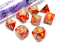 Chessex Lab Dice '5' Polyhedral 7pc Sets - Campaign Supplies