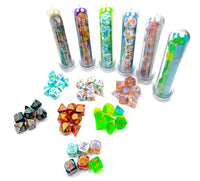 Chessex Lab Dice '5' Polyhedral 7pc Sets - Campaign Supplies