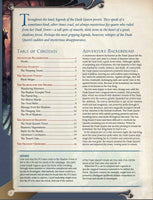 Shadows of the Dusk Queen for 5th Edition - Campaign Supplies