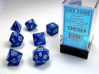 7 pc Chessex Opaque Dice Sets - Campaign Supplies