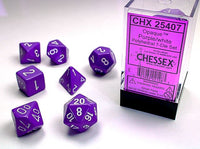 7 pc Chessex Opaque Dice Sets - Campaign Supplies