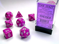 7 pc Chessex Opaque Dice Sets - Campaign Supplies