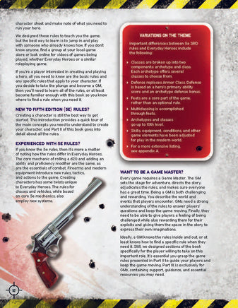 Everyday Heroes:  Core Rulebook: Special Edition - Campaign Supplies