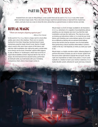 Everyday Heroes:  The Crow Cinematic Adventure - Campaign Supplies