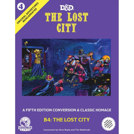 D&D 5th Edition: Original Adventures Reincarnated #4 - The Lost City - Campaign Supplies