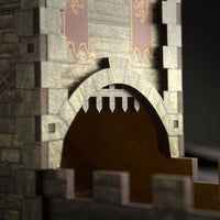 Medieval Dice Tower - Coloured - Campaign Supplies