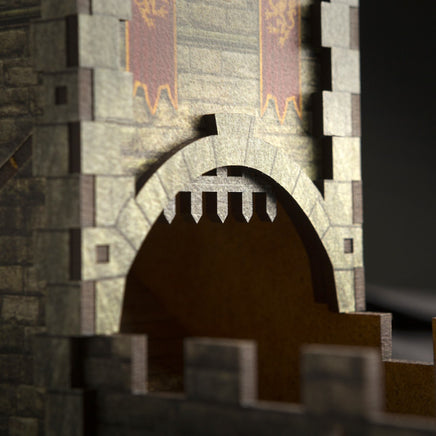 Medieval Dice Tower - Coloured - Campaign Supplies