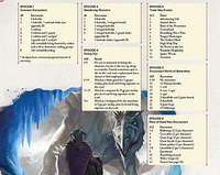 D&D Hoard of the Dragon Queen DM Screen - Campaign Supplies