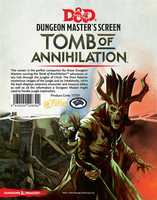 D&D Tomb Of Annihilation DM Screen - Campaign Supplies