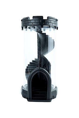 Seethrough Dice Tower - Black - Campaign Supplies