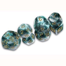 DCC RPG Dice - Thracian Smoky Sacrifice Dice Set - DCC Funky 7 - Campaign Supplies