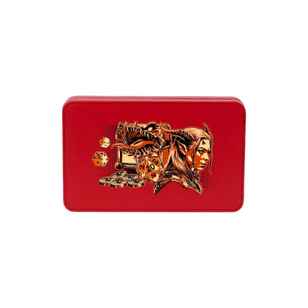 Dice Case: Scarlet / Copper - Campaign Supplies