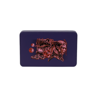 Dice Case: Deep Blue / Burnt Burgundy - Campaign Supplies