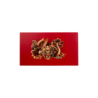 Dice Case: Maxi: Scarlet / Copper - Campaign Supplies