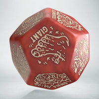 Monster Generator Die: Red & Beige