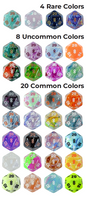 Chessex Hidden Wonders™ 7pc Polyhedral Dice Set - Campaign Supplies