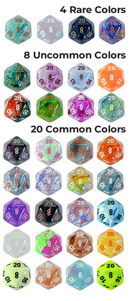 Chessex Hidden Wonders™ 7pc Polyhedral Dice Set - Campaign Supplies