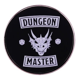 Dungeon Master Dragon Pin - Campaign Supplies