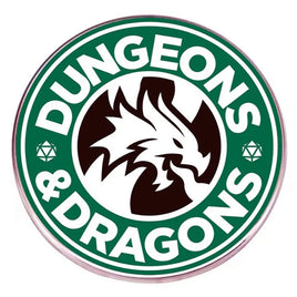 D&D Coffee Pin - Campaign Supplies