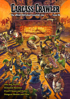 Carcass Crawler - The Official Old School Essentials Zine - Issue 6 - Campaign Supplies