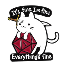 It's Fine Pin - Campaign Supplies