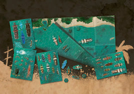 Pirate Borg Punch-Out Naval Combat Token Pack - Campaign Supplies