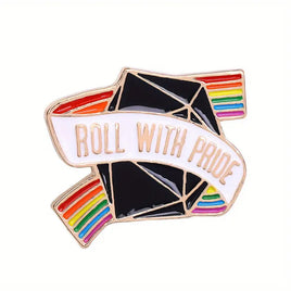 Roll With Pride Pin - Campaign Supplies