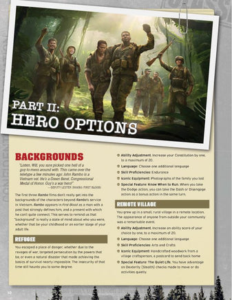 Everyday Heroes: Rambo Cinematic Adventure - Campaign Supplies