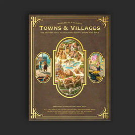 Worlds at a Glance Towns & Villages - Hardcover (KS Edition) - Campaign Supplies