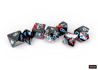 7 pc Chessex Brush Dice Sets - Campaign Supplies