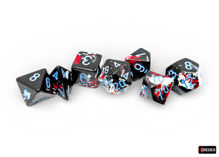 7 pc Chessex Brush Dice Sets - Campaign Supplies