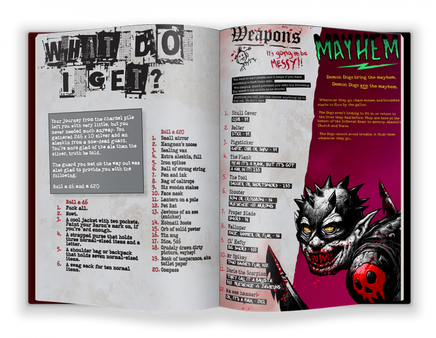 Demon Dog: Punk Edition - Campaign Supplies
