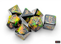7 pc Chessex Brush Dice Sets - Campaign Supplies