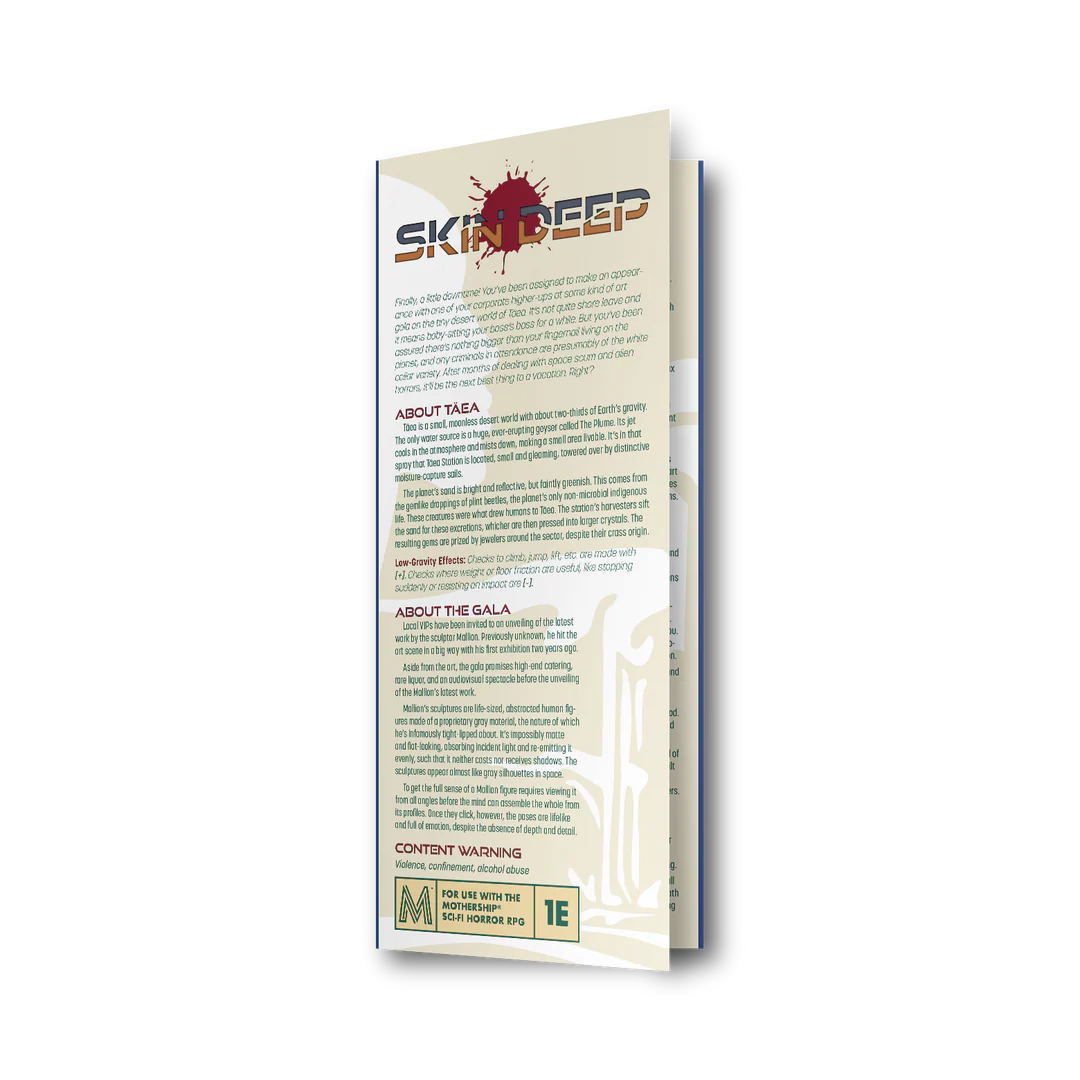 Skin Deep| Campaign Supplies