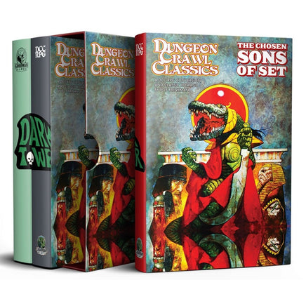 Dungeon Crawl Classics - Dark Tower (3 -Volume Slipcased Set) - Campaign Supplies