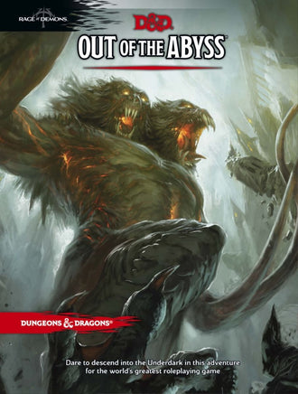D&D Rage of Demons:  Out of the Abyss - Campaign Supplies