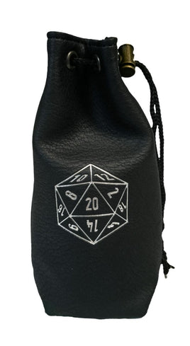 Dice Bag: Small - Black - Campaign Supplies