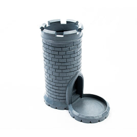 Dice Tower: Resin - Grey - Campaign Supplies
